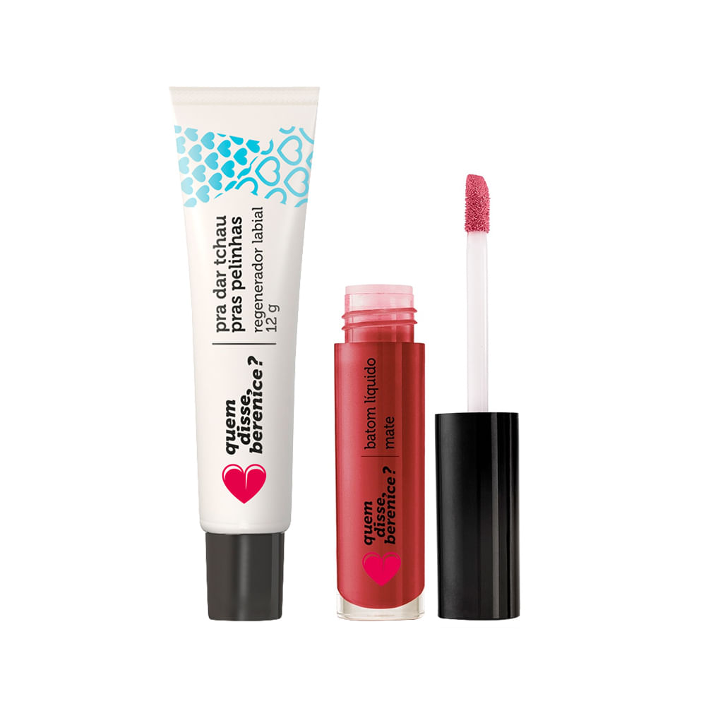 Kit Tchau Pelinhas + Batom Líquido Mate Amorli